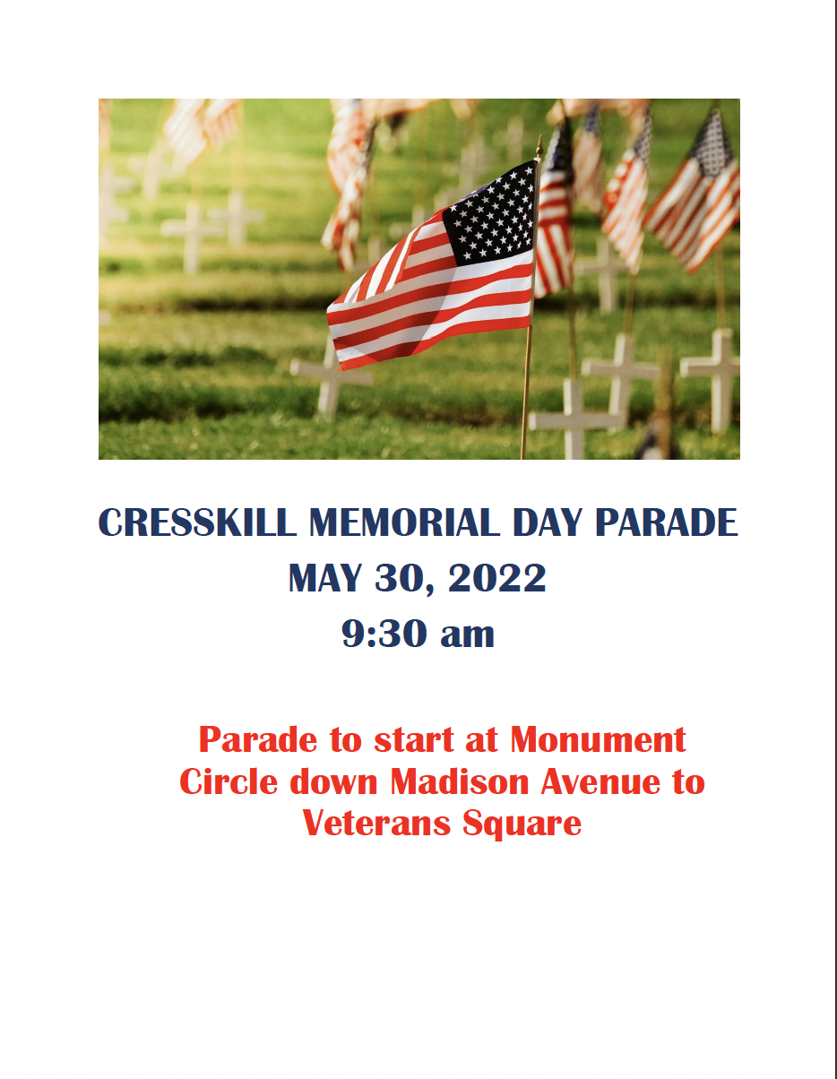 memorial day parade flyer